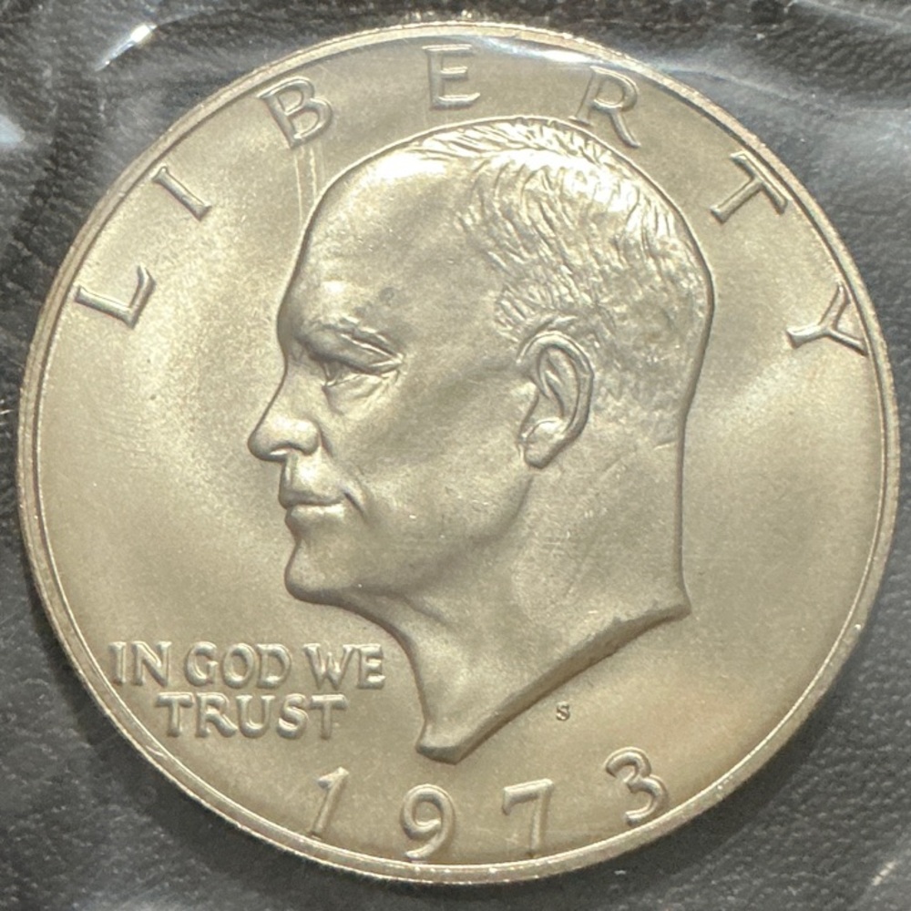 1973 Proof Eisenhower Silver Dollar